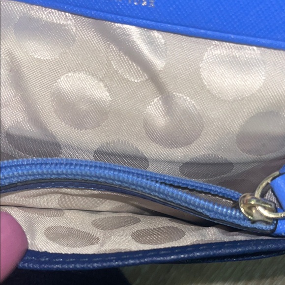 Kate Spade Two-Tone Blue Wallet - Picture 6 of 7